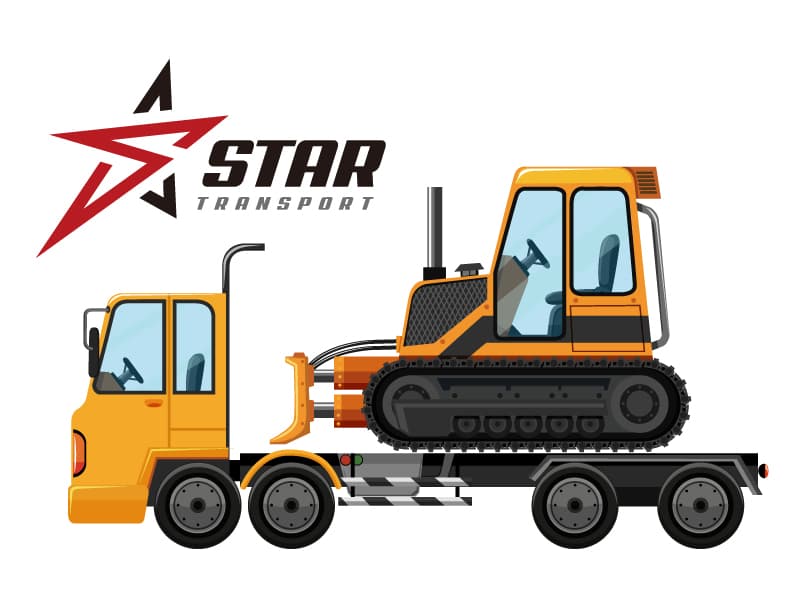 各種重機や建設資材の回送はスタートラックスにお任せください。